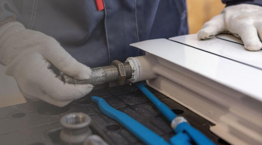 Professional water heater repair services in Albers, IL